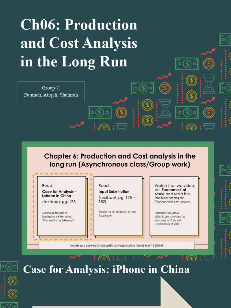 Long-Run Production Costs Analysis | PDF | Economies Of Scale | Apple Inc.