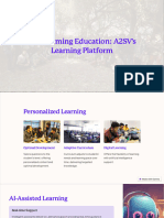 Transforming Education A2SVs Learning Platform
