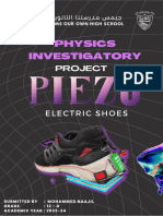 Piezo Electric Shoes