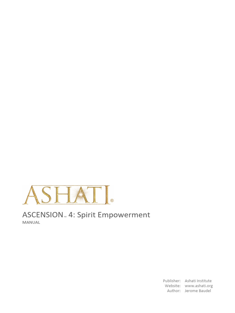 Ascension 4 Manual Pdf Soul Thought