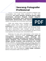 Menjadi Seorang Fotografer Profesional PDF