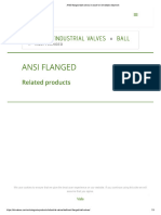 ANSI Flanged Ball Valves in Stock For Inmediate Shipment