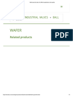 Wafer Type Ball Valves For Different Applications, Best Quality