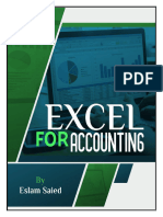 Excel For Accounting Book