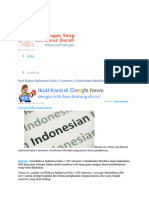 Teks Soal Bahasa Indonesia