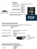 DC Power System Calculation