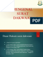 Mengenal Surat2 Dakwaaan Final