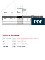 Calcul TVA Excel