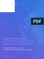 HH Decentralization of Consensus