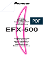 Efx-500 Manual en FR de NL It Es