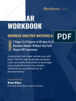 Business Analysis School Masterclass - Workbook