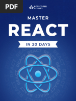  Master React in 20 Days