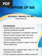 Purpose of GIS