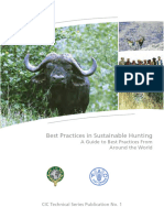 Best Practices in Sustainable Hunting: A Guide To Best Practices From Around The World