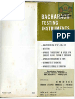 1958 Ca BACHARACH TESTING INSTRUMENTS