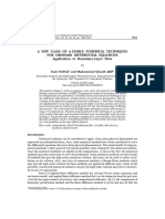 A New Class of A-Stable Numerical Techniques For Ordinary Differential Equations Application To Boundary-Layer Flow