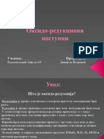 Оксидо-редукциони поступци