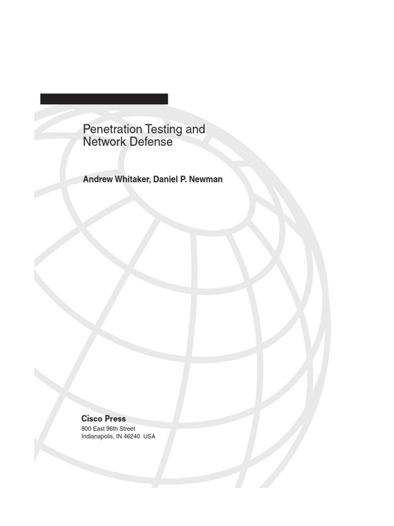 Penetration Testing and Network Defense | PDF | Password | Security