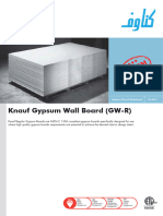 Knauf Gypsum Wall Board (GWR)