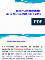 Unidad 3 SGC Iso 9001 2015.