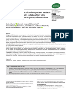 Care Practices of Specialized Outpatient Pediatric Palliative Care Teams in Collaboration With