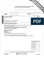 University of Cambridge International Examinations International General Certificate of Secondary Education