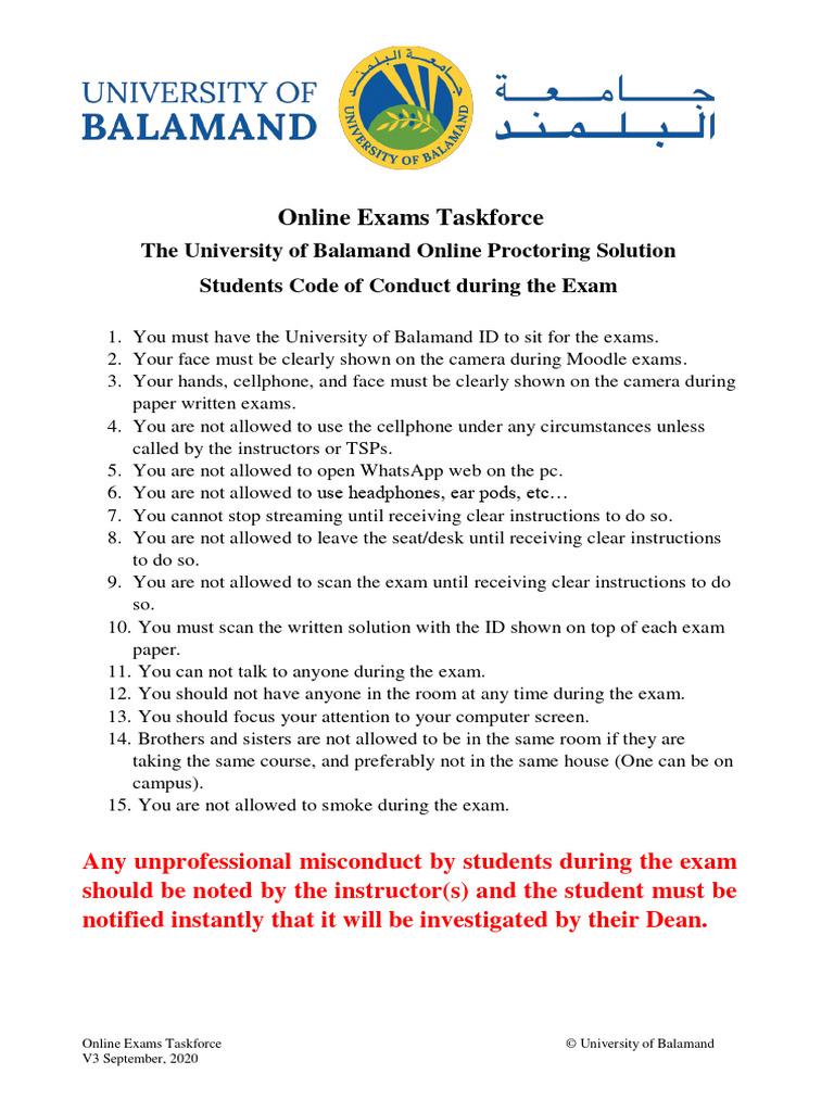 6 Students Code of Conduct | PDF