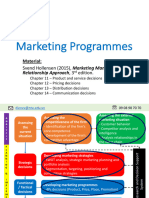 Part IV - Marketing Program