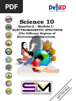 Science10 q2 Mod1of6 Electromagneticspectrum v2