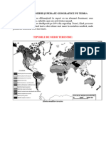 1.4. Tipurile de Medii Si Peisaje Geografice Pe Terra