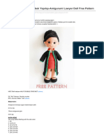 Lawyer Doll Crochet Pattern