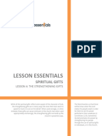 04 - The Strengthening Gifts - Lesson Essentials