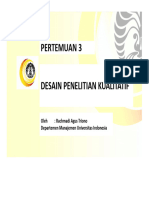 Desain Kualitattif Dan Kauntitatif