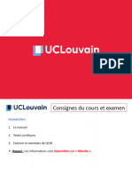 Consignes Du Cours Et Examen (2022-2023)