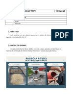 Relatório - Sump Test