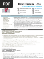 CV of Accountant