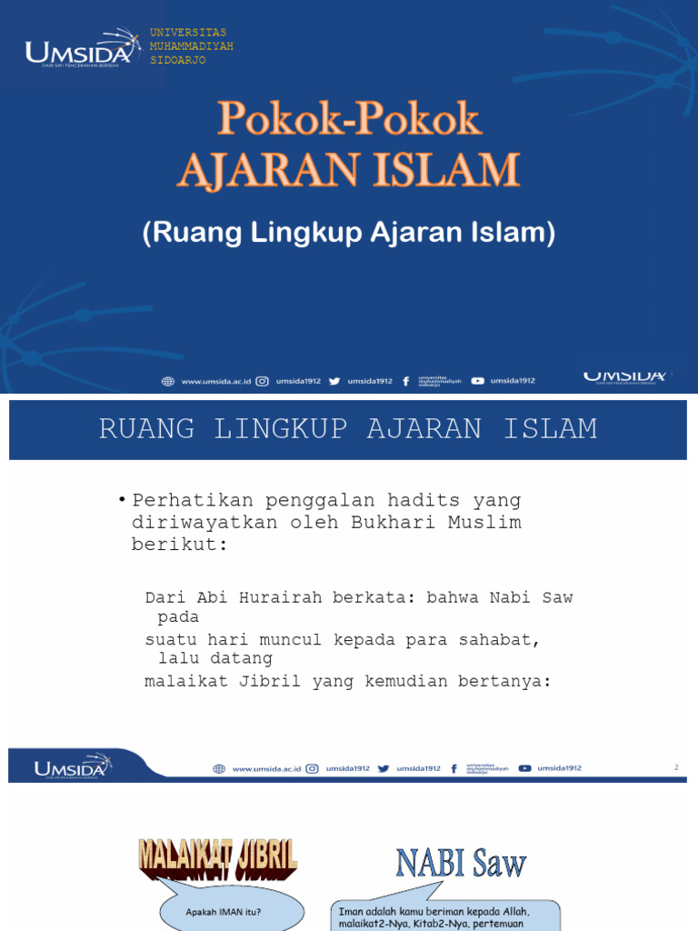 PokokPokok Ajaran Islam PDF