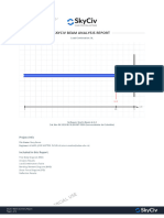 SkyCiv Beam Summary Report - a3xX8HloHyjwNSQGHsNt6I5954XQ74fN