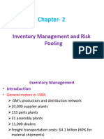 Lecture 2 Inventory Management and Risk Pooling