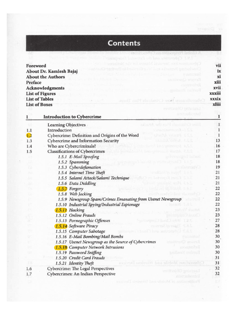 Cyber Security by Nina Godbole-chapters-to-study-for-8thSem-CLE | PDF