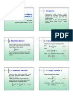 Stabilitas Dalam Domain Z