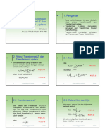 Hubungan Trasformasi Z Dan Trasformasi Laplace