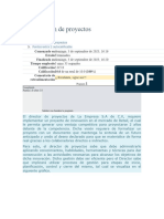 Planificación de Proyectos Autocalificable 1