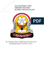 Program Kerja Osis 2020-2021 PDF