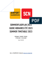 Flugplan Sommer2023