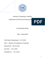 AnalogFilter TP2