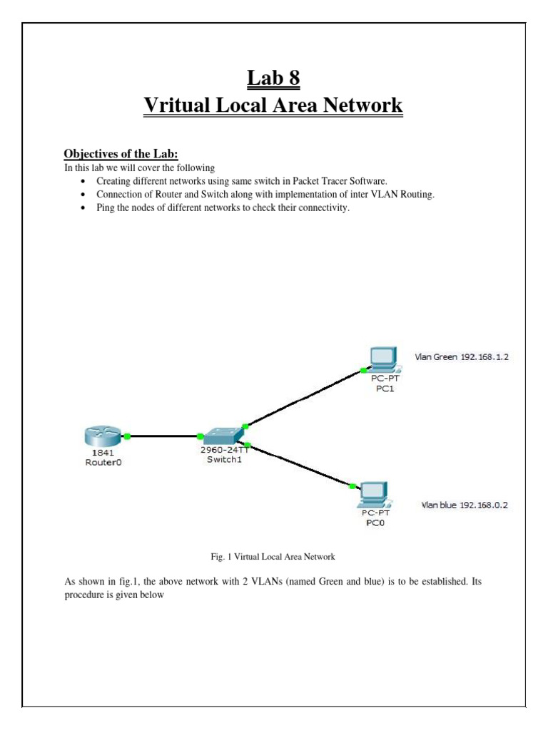 CCN Lab 8 | PDF | Computer Network | Network Switch