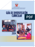 Guía de Diversificación Curricular