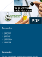 Uso Do Óleo Da Cannabis Medicinal.