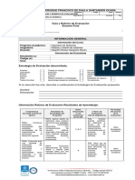 GuÃ A y RÃºbrica de EvaluaciÃ N ExamenFinal - AnÃ¡lisis y Diseã o 2